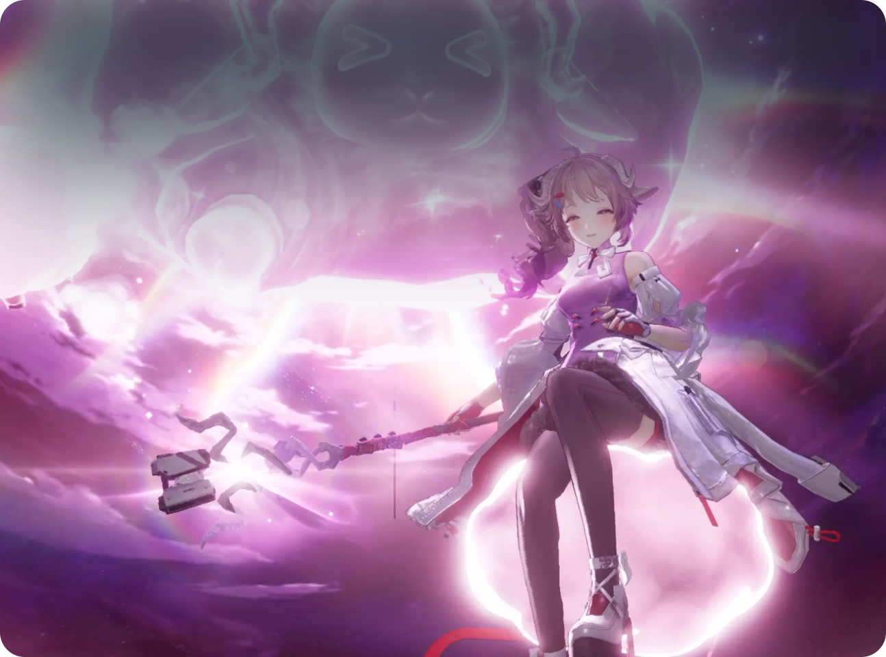 Écran affichant le jeu vidéo Control, graphismes avancés boostés par la puce Apple M4